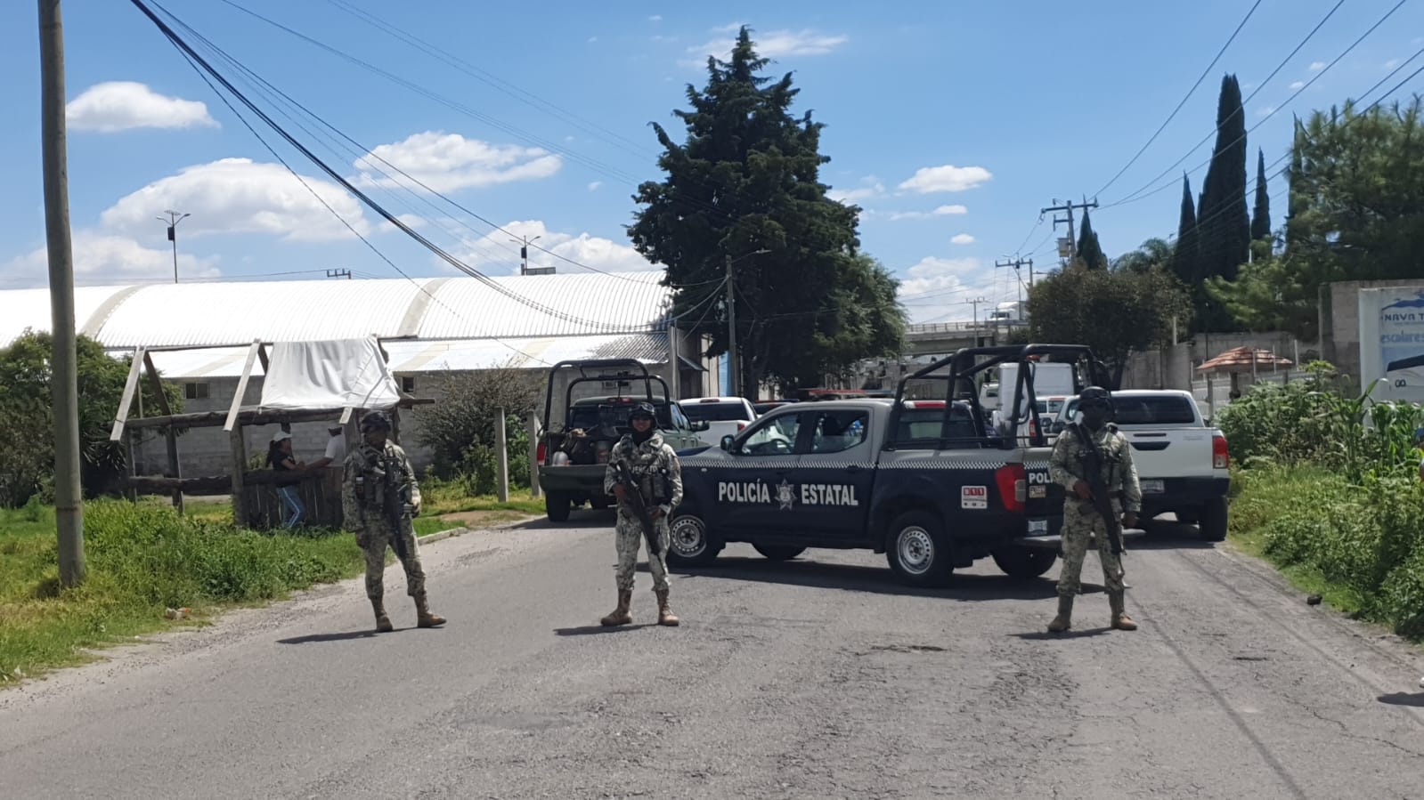 Foto: Cortesía Aseguran inmueble en Chiautempan con caja seca cargada de electrodomésticos robados
