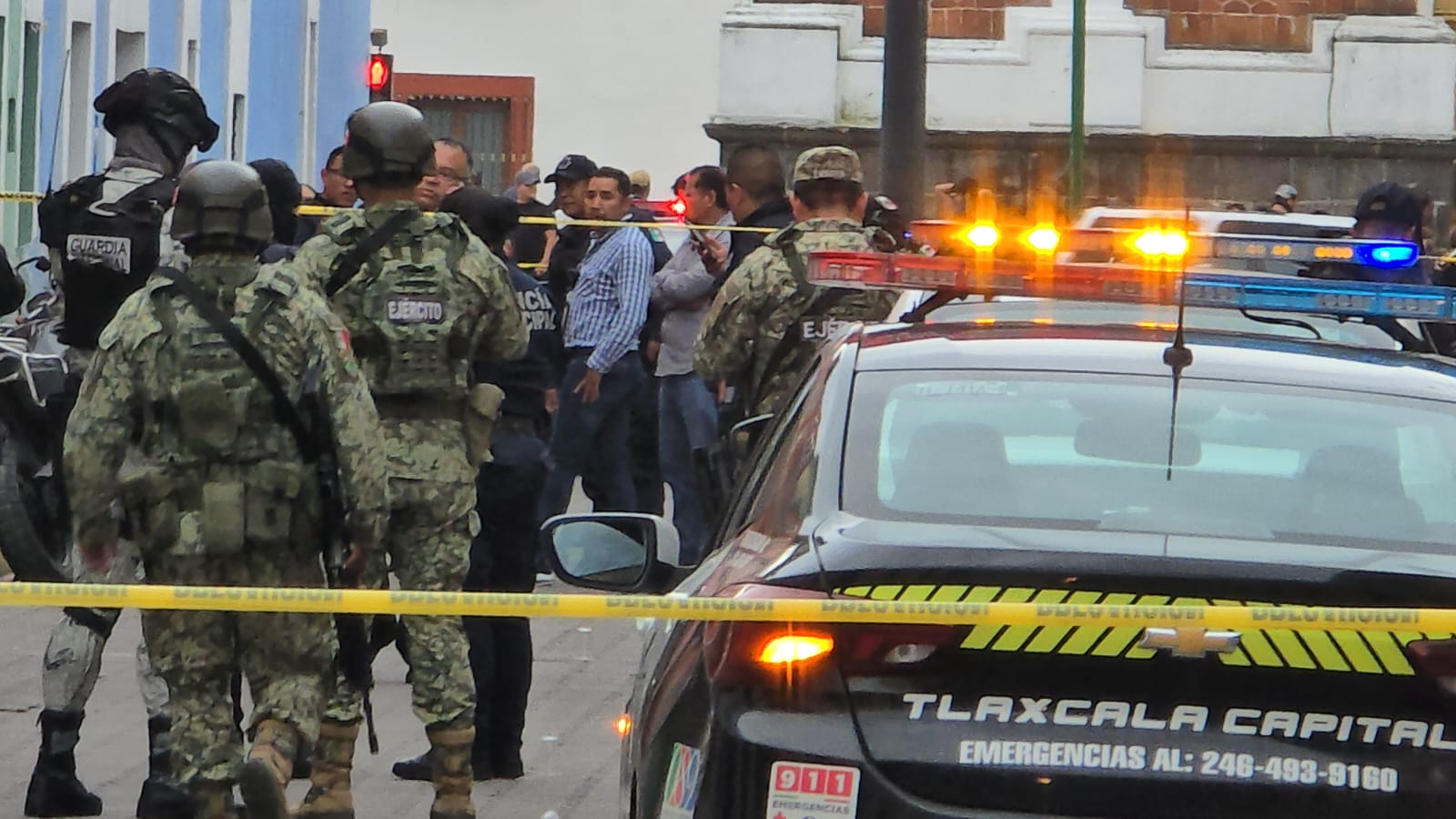 Foto: Cortesía Atacan a balazos a hombre dentro de joyería en Tlaxcala capital