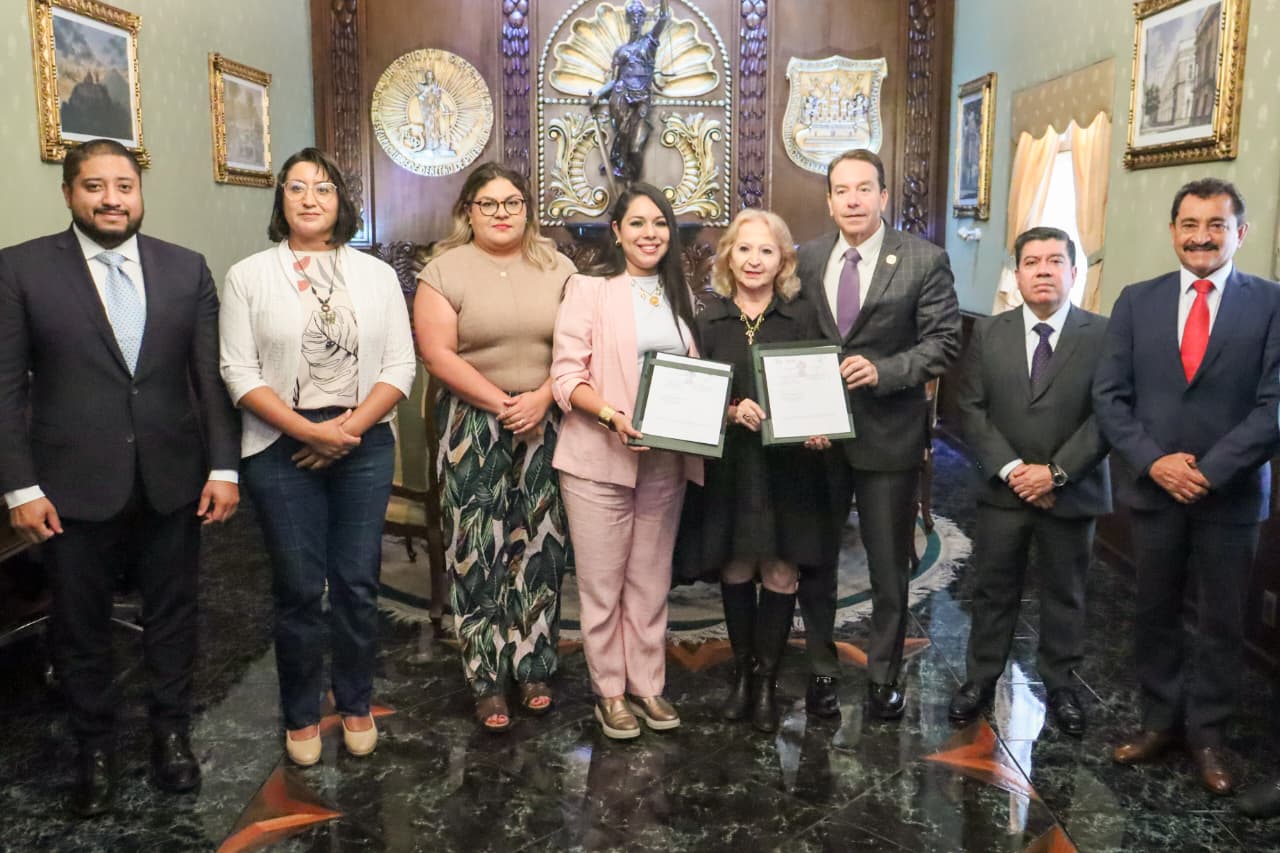 Comunicado oficial Firman Gobierno de Cholula y Escuela Libre de Derecho convenio de colaboración