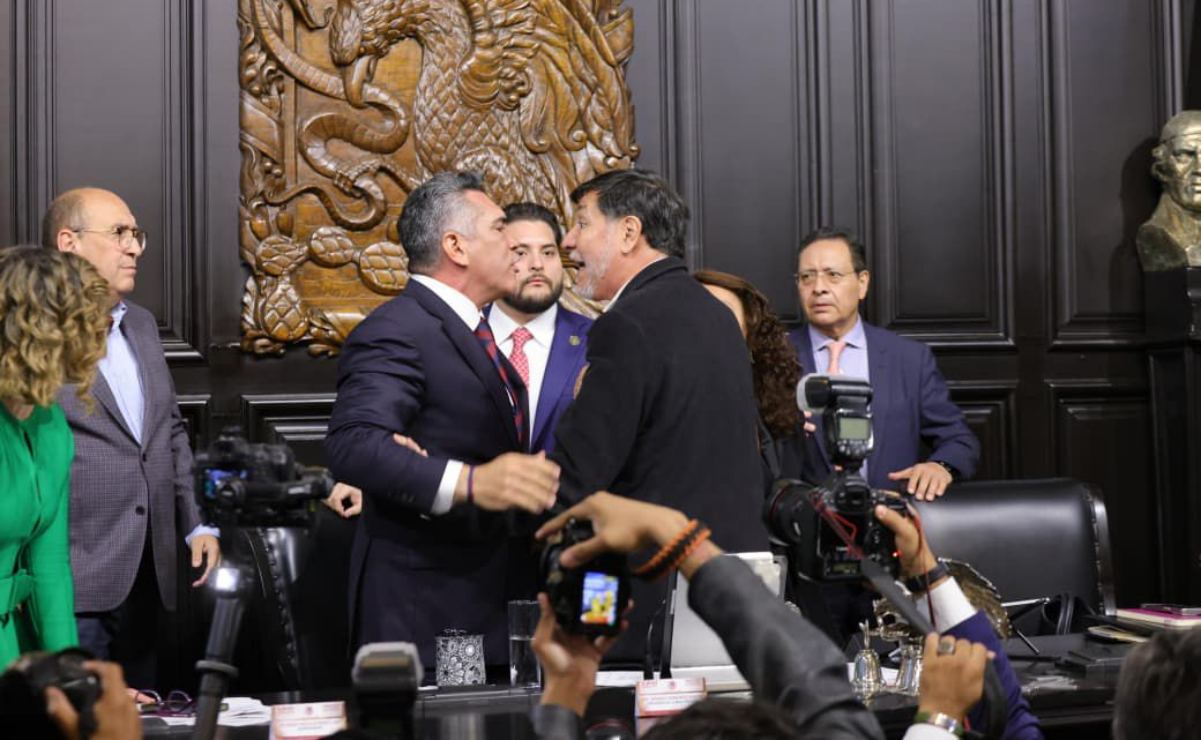 Foto: Cortesía Noroña vs ‘Alito’ Moreno: Congreso vive fuerte choque político