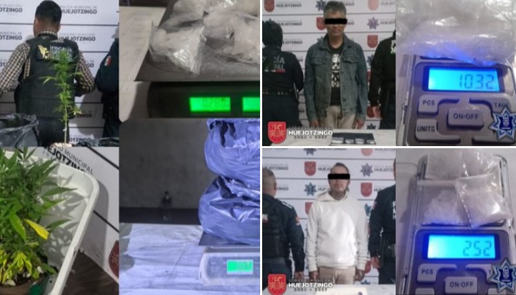 Foto: Cortesía Operativos en Huejotzingo dejan tres detenidos