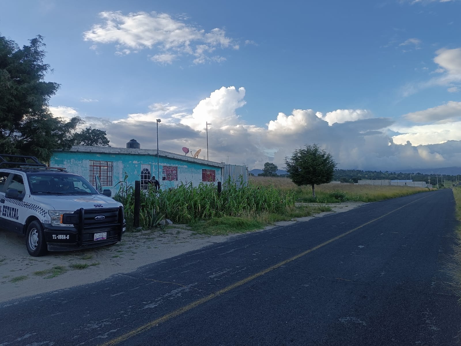 Foto: Cortesía Violento asalto en Atltzayanca: roban camioneta repartidora de “Totostadas”