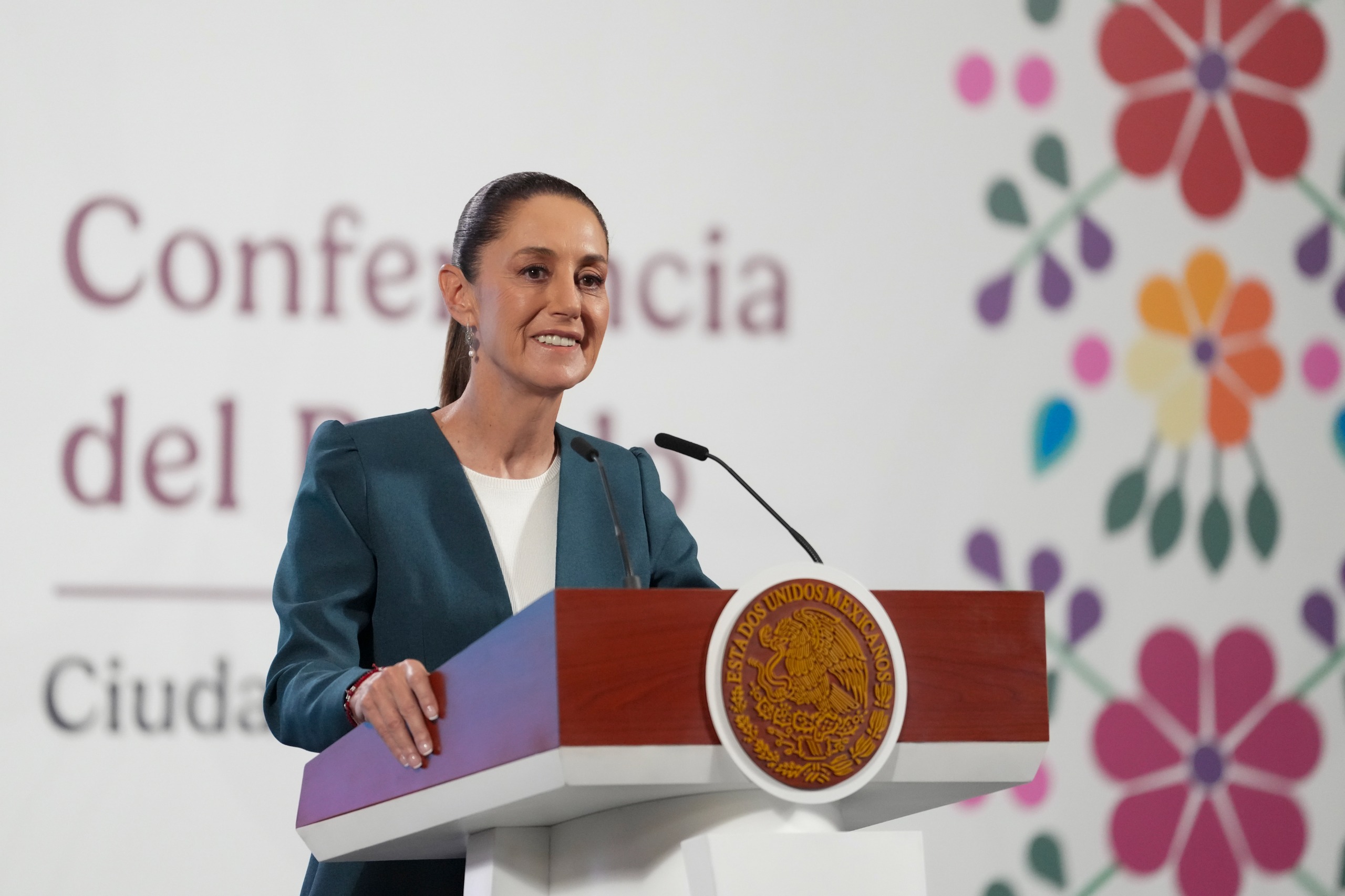 Foto: Cortesía Sheinbaum en Querétaro: “El pueblo nos dio valor para negociar”