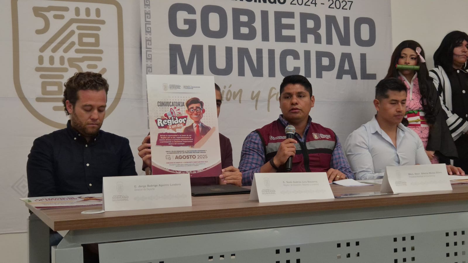 Por: Cortesía Lula Pineda Cuautlancingo celebrará a su juventud con una semana llena de arte, deporte y participación ciudadana