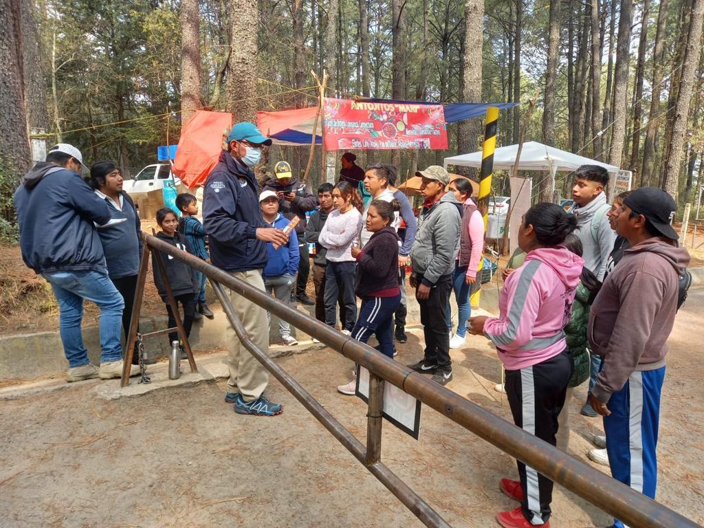 Foto: Cortesía Exhortan a turistas a cuidar La Malinche y seguir reglas del parque