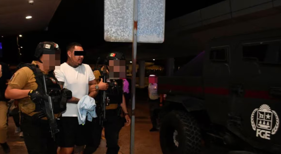 Foto: Cortesía Detienen a 'El Texano' por extorsión a negocios en Quintana Roo