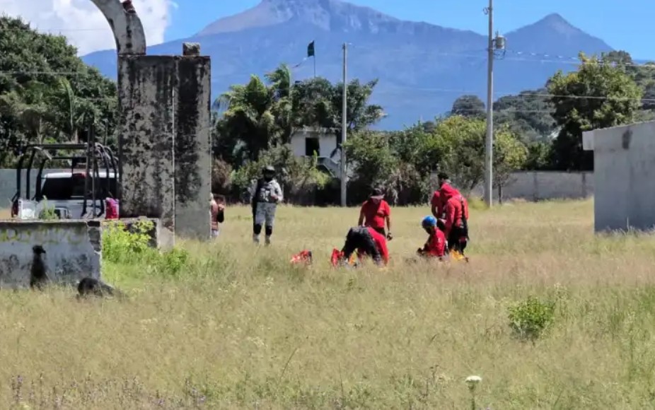 Foto: Cortesía Hallazgo de un cadáver en pozo moviliza a autoridades en Amozoc