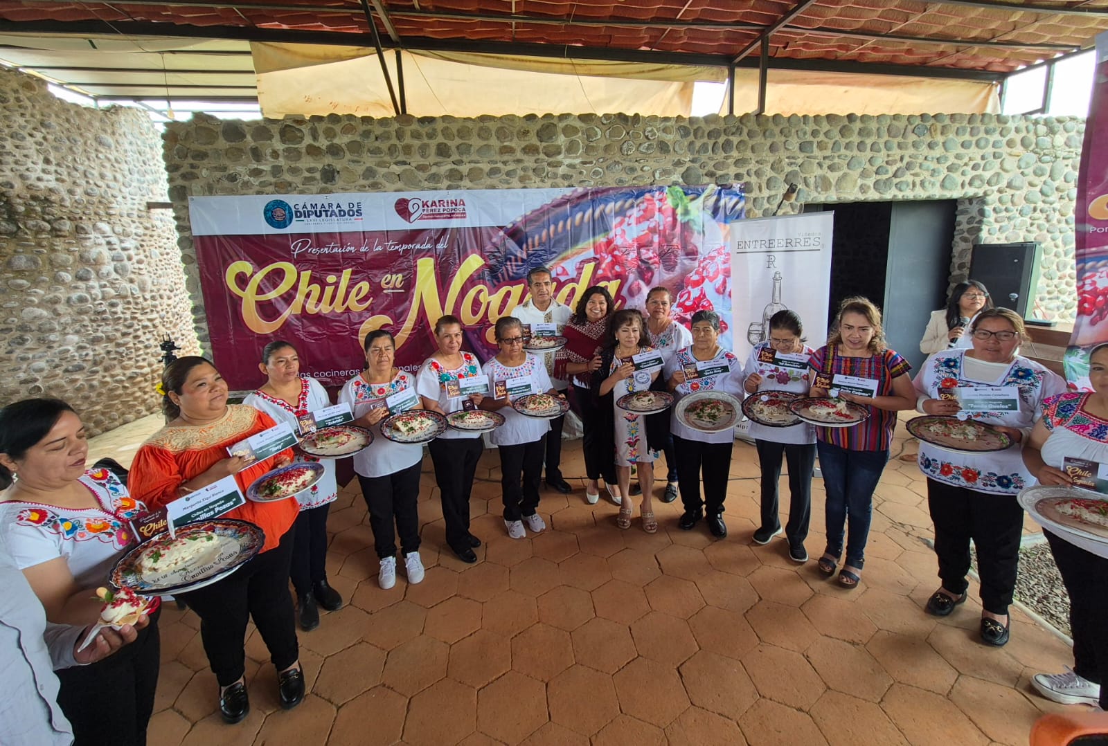 San Andrés Calpan celebra con orgullo la 22ª Feria del Chile en Nogada 2025