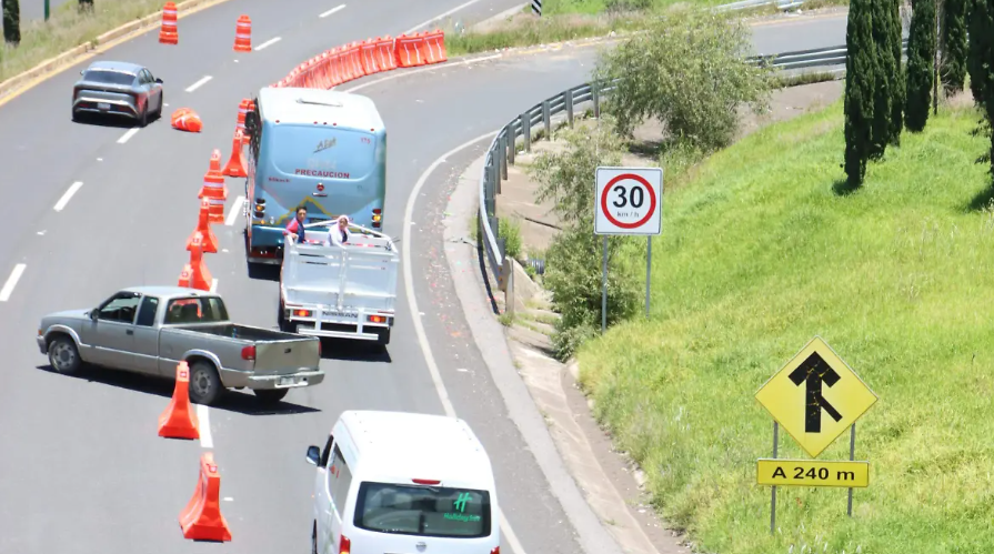 Foto: Cortesía Comienzan cierres por Viaducto Santa Ana; afectará por 18 meses