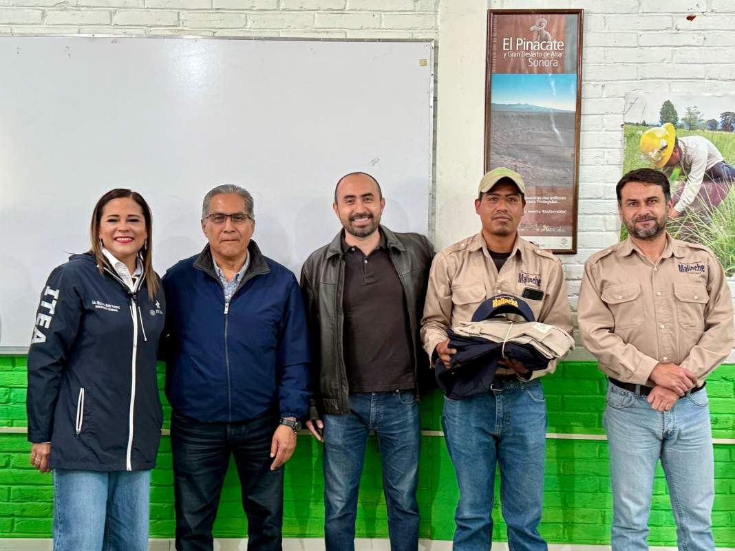 Foto: Cortesía Brigadistas de La Malinche reciben apoyo educativo del ITEA Tlaxcala
