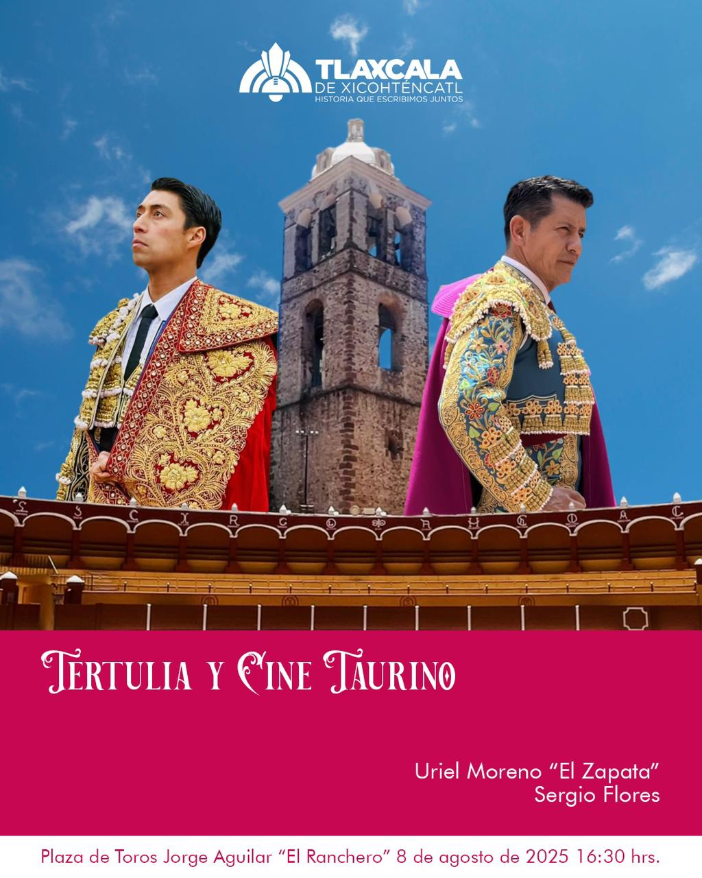 Foto: Cortesía Tlaxcala vivirá una tertulia y cine taurino con El Zapata y Flores