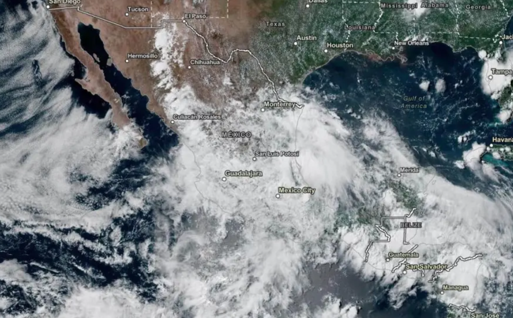 Foto: Cortesía Tormenta ‘Ivo’ se intensifica y podría convertirse en huracán
