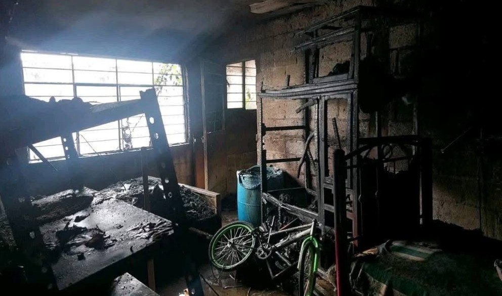 Foto: Cortesía Tragedia en Huauchinango: adulto mayor muere en incendio doméstico