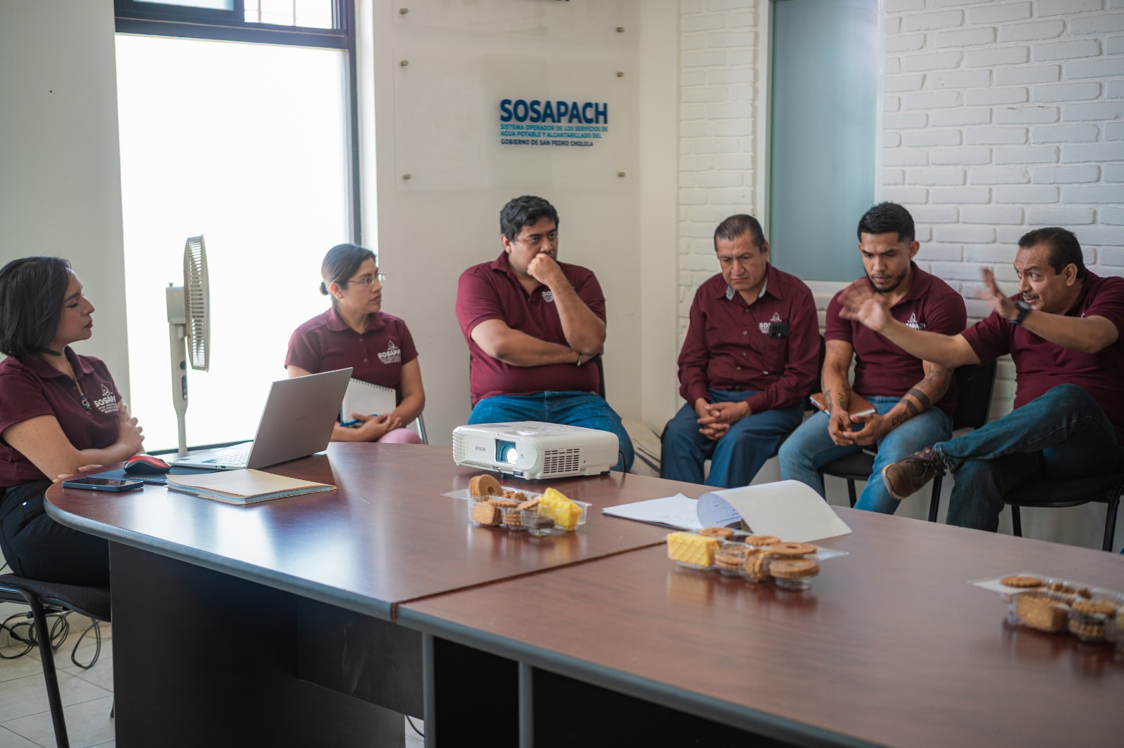 Reunión de planeación y evaluación institucional del SOSAPACH