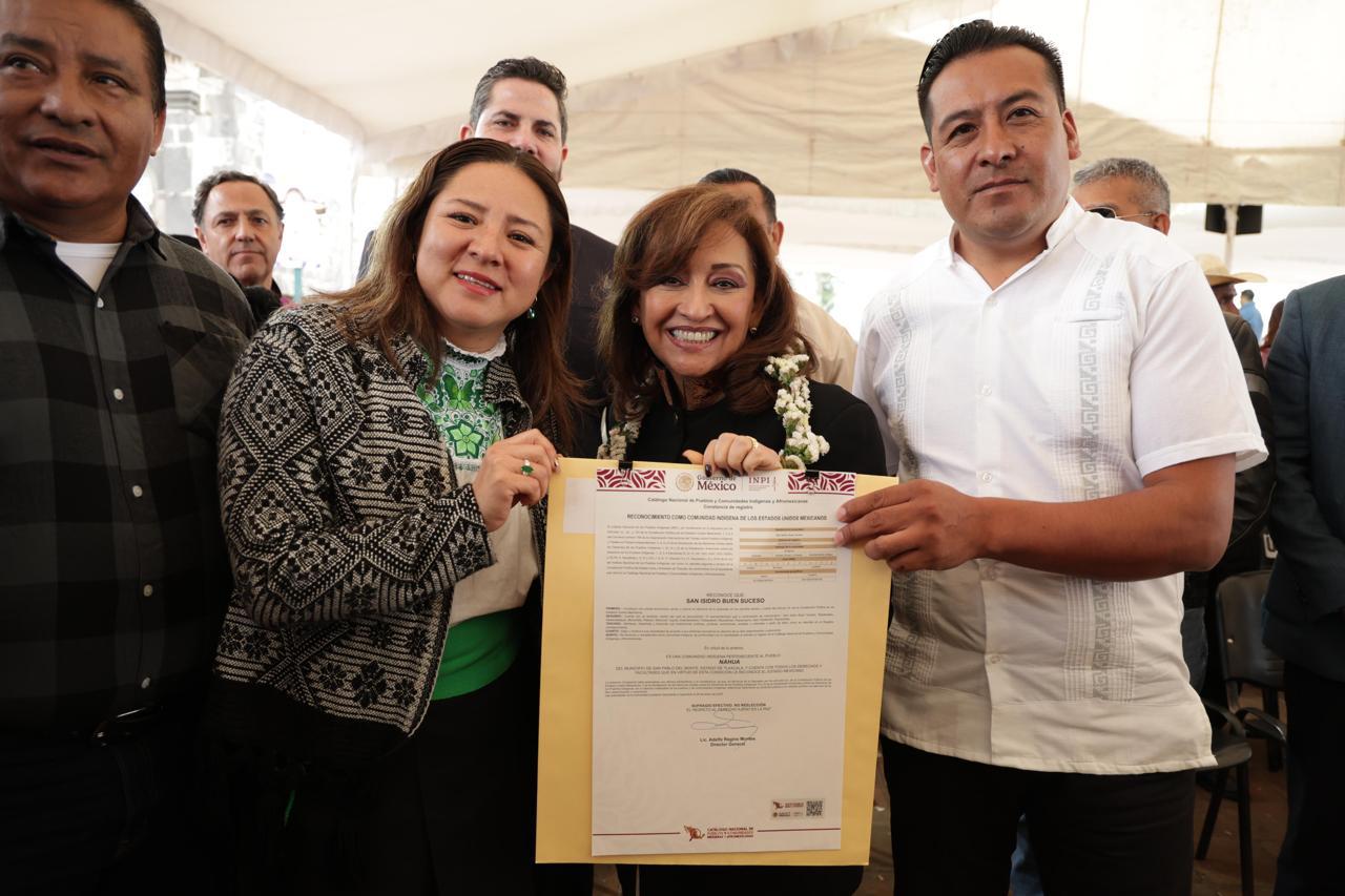Foto: Cortesía Tlaxcala honra a sus pueblos indígenas con inversión y autonomía real