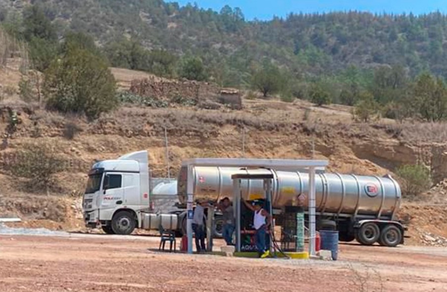 Foto: Cortesía Clausura de gasolinera irregular en Aquixtla