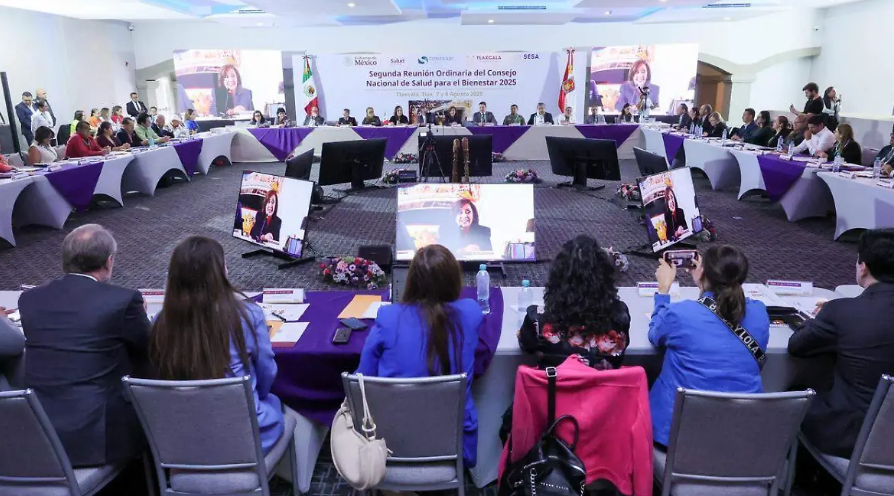 Foto: Cortesía Tlaxcala impulsa salud pública en México en Segunda Reunión del Conasabi 2025