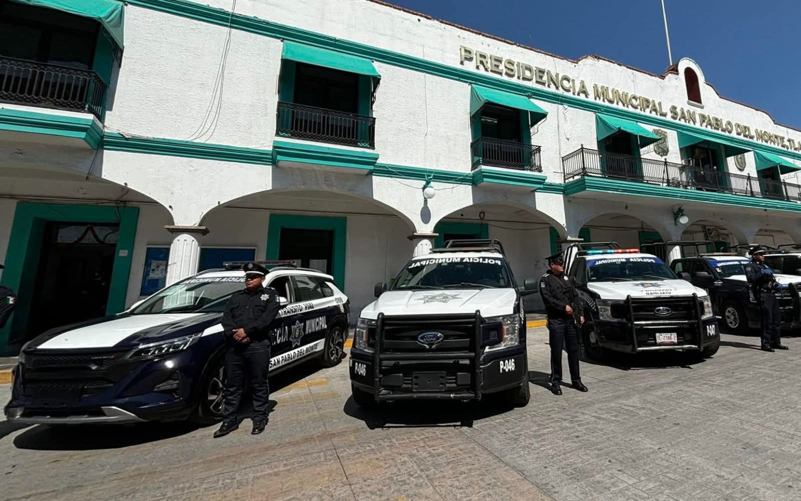 Foto: Cortesía Buscará San Pablo del Monte renovar comodato de patrullas municipales