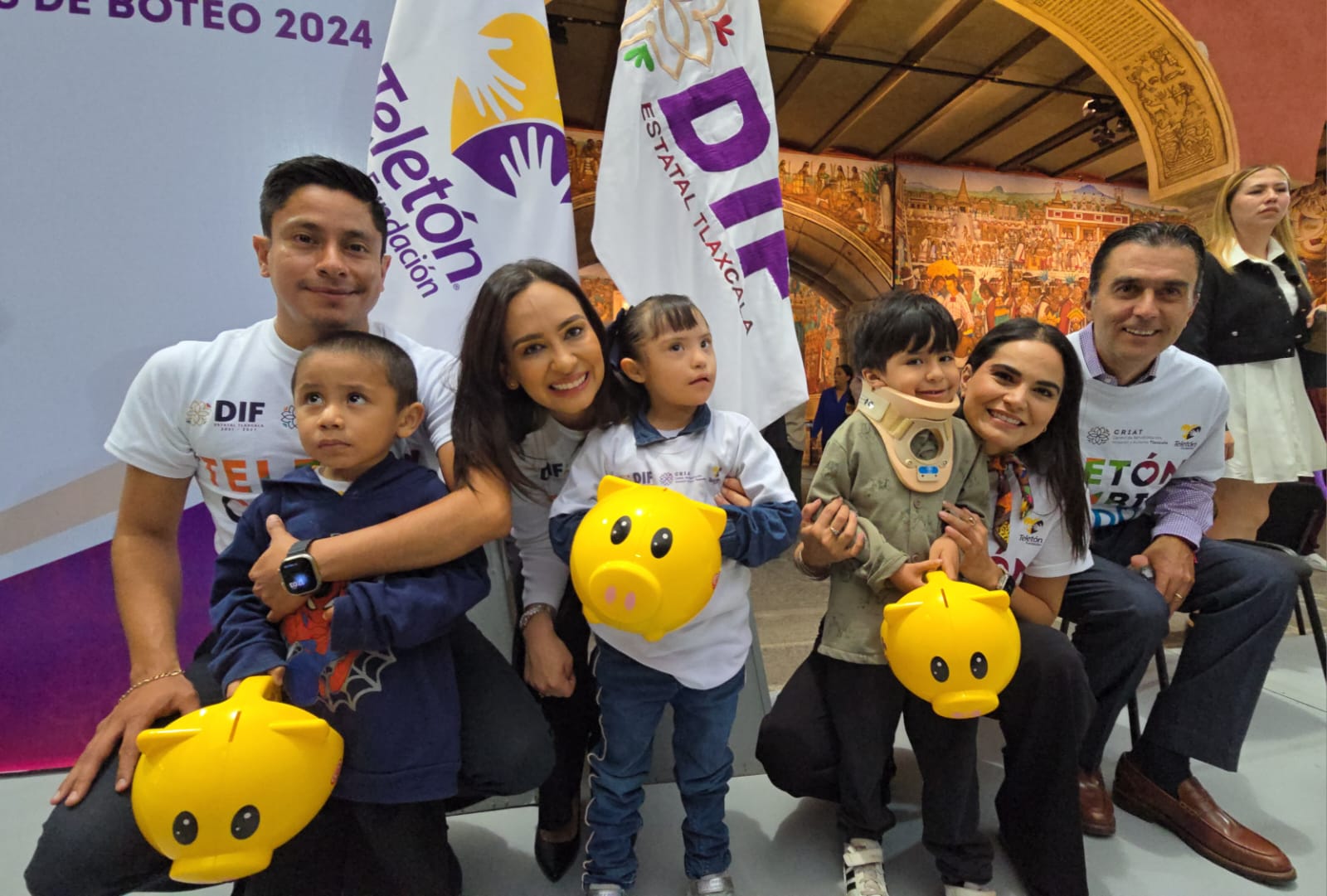 Foto: Cortesía Tlaxcala arranca Boteo Teletón 2025: compromiso con la inclusión y apoyo social