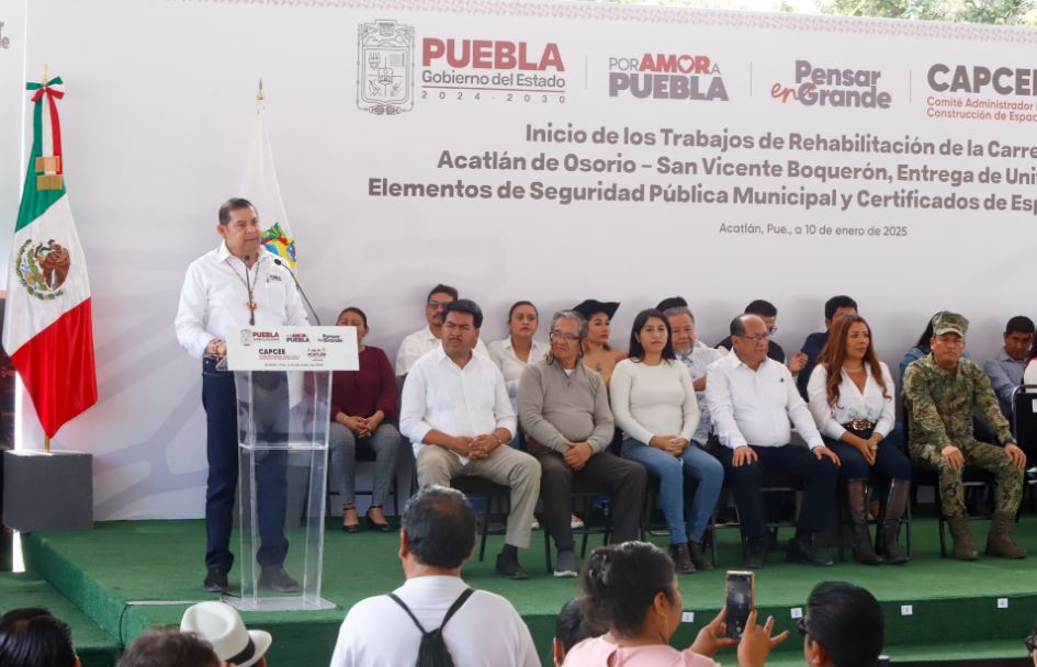 Foto: Cortesía Acatlán de Osorio recibe inversiones clave en infraestructura y seguridad