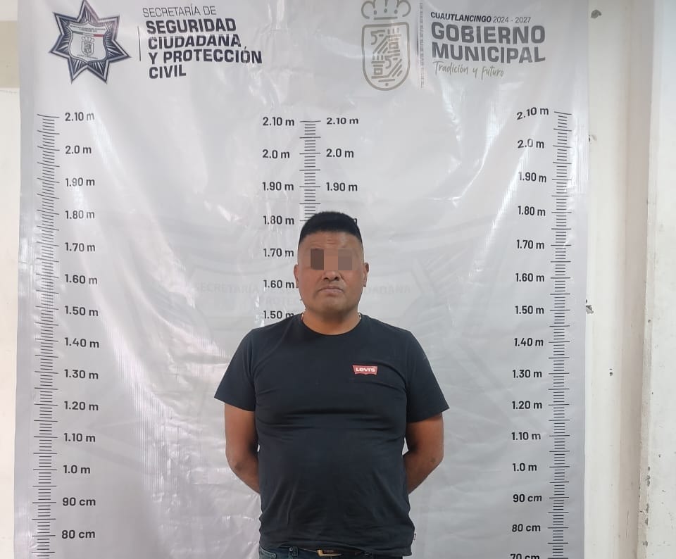 Comunicado oficial SSCYPC de Cuautlancingo detiene a un hombre por supuesto robo de tractocamión