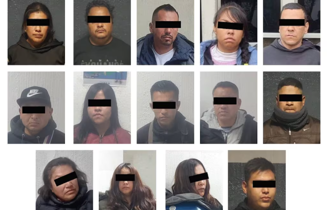 Foto: Cortesía Detienen a 14 personas por robo durante el acto de Sheinbaum en el Zócalo