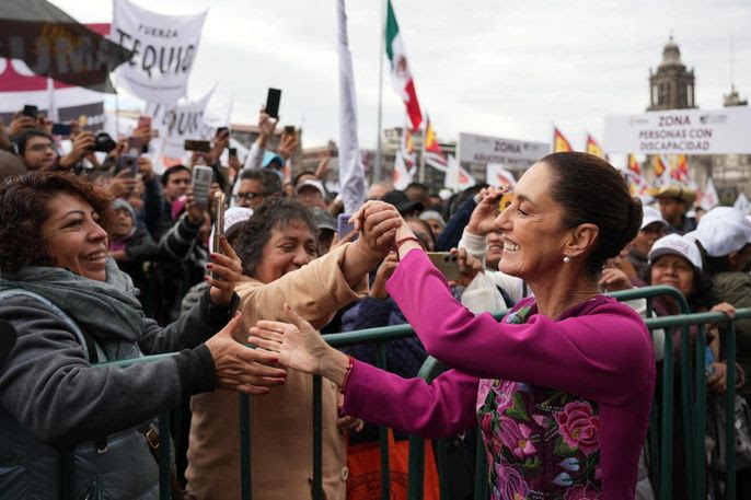 Foto: Cortesía Claudia Sheinbaum celebra 100 días de transformación y avances en México