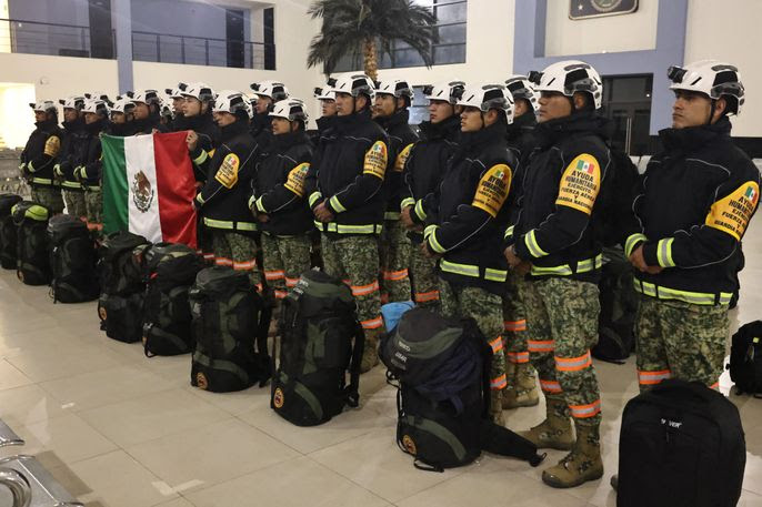 Foto: Cortesía México envía ayuda a California: combate a incendios con valentía y solidaridad