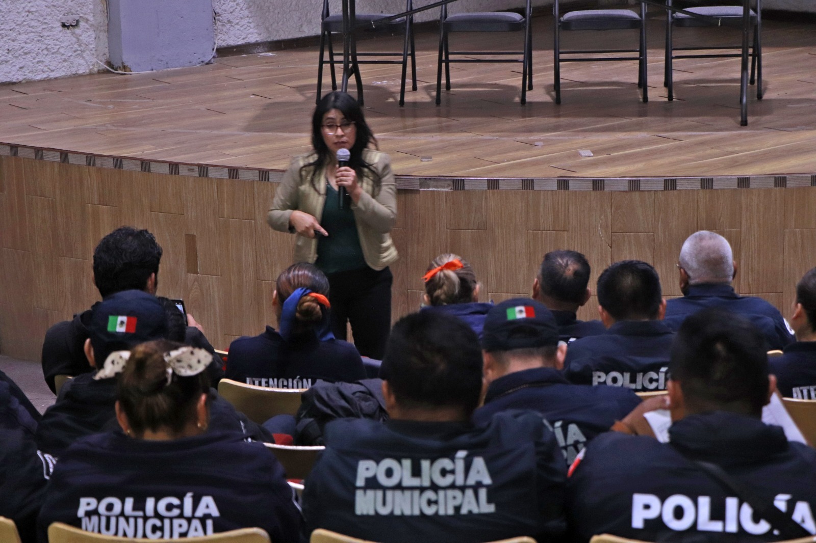 Servidores públicos de la SSCYPC de Cuautlancingo reciben capacitación en "Derechos Humanos"