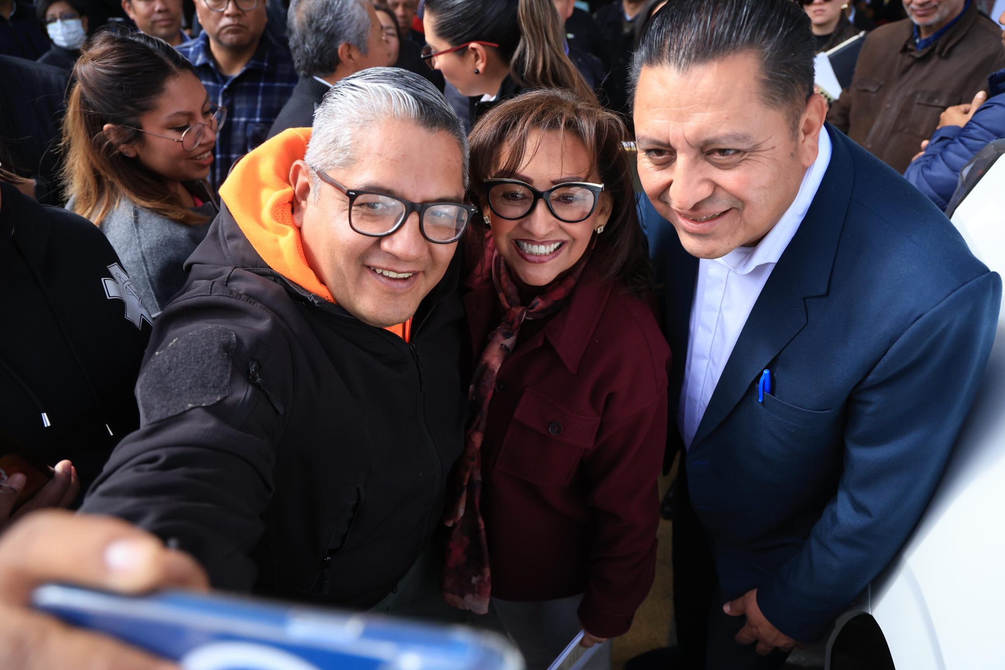 Foto: Cortesía Lorena Cuéllar impulsa desarrollo en Teolocholco con obras y recursos