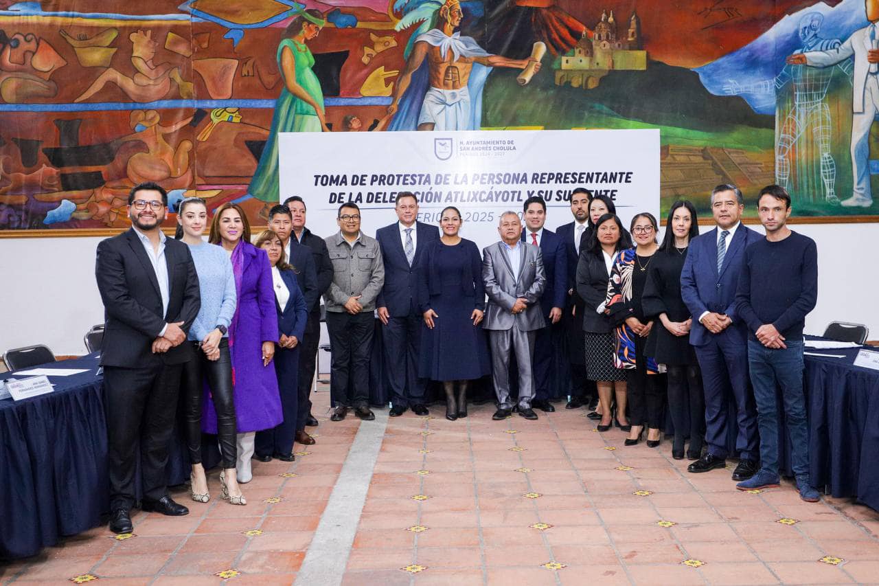 Por: Cortesía Lula Pineda Salvador Velázquez toma protesta como Delegado de Reserva Atlixcáyotl periodo 2025-2028