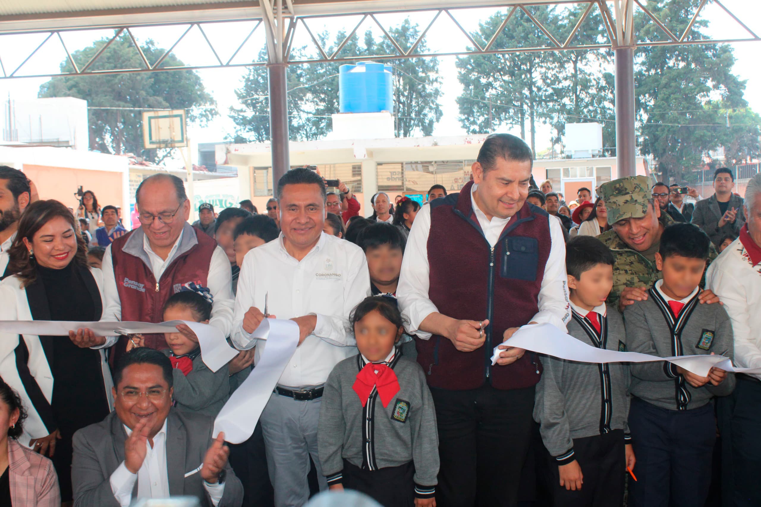 Comunicado oficial Acuerdan Armando Aguirre y Alejandro Armenta proyectos a favor de Coronango