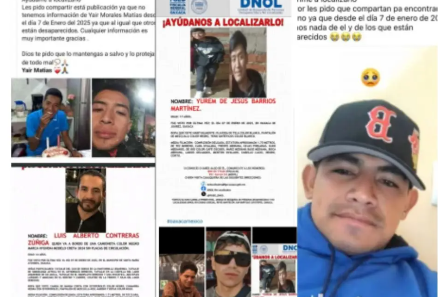 Foto: Cortesía FGEO investiga desaparición de 14 personas en Oaxaca tras denuncia en redes sociales