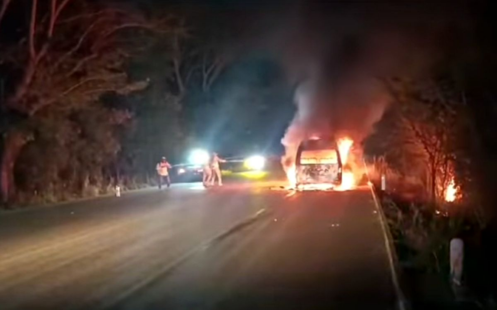 Foto: Cortesía Explosión de vehículo de transporte en Chiapas: autoridades investigan el suceso