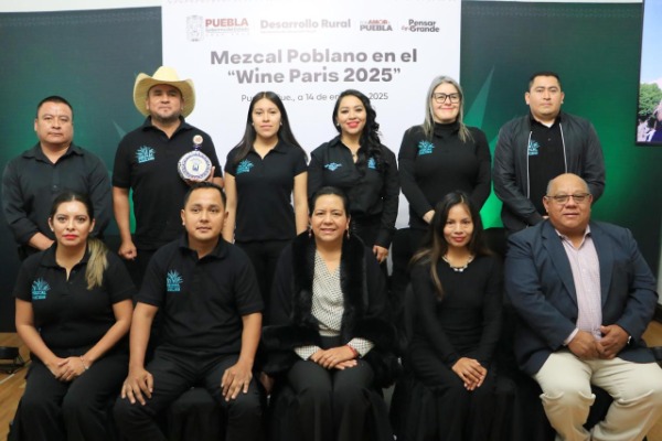 Foto: Cortesía Nueve marcas de mezcal representarán a Puebla en París