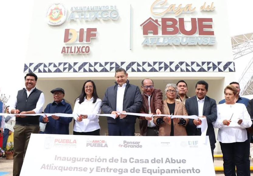 Foto: Cortesía Inauguran Casa del Abue Atlixquense: espacio para el bienestar de los mayores
