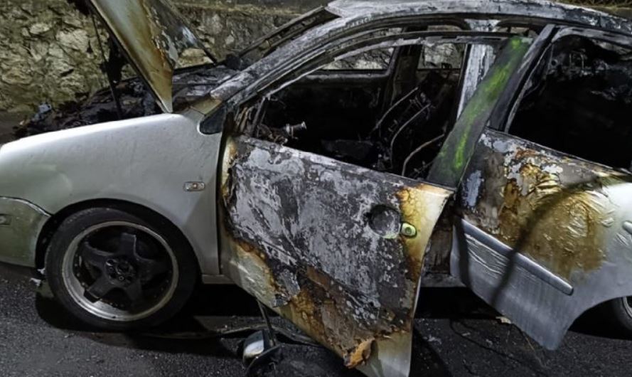Foto: Cortesía Hombre calcinado en auto incendiado en Tlalpan: ¿ejecución entre grupos criminales?