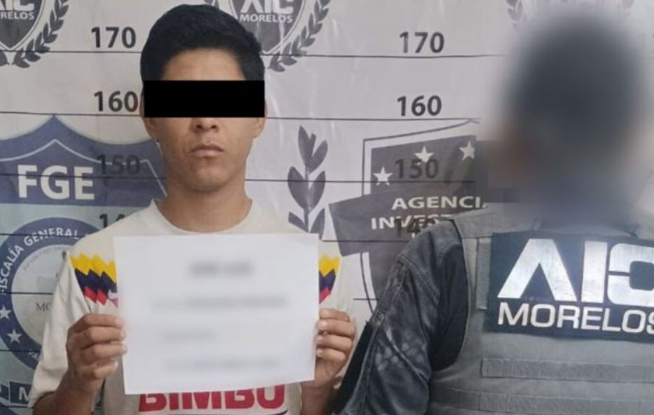 Foto: Cortesía Detienen a José Luis por feminicidio de su novia embarazada en Morelos