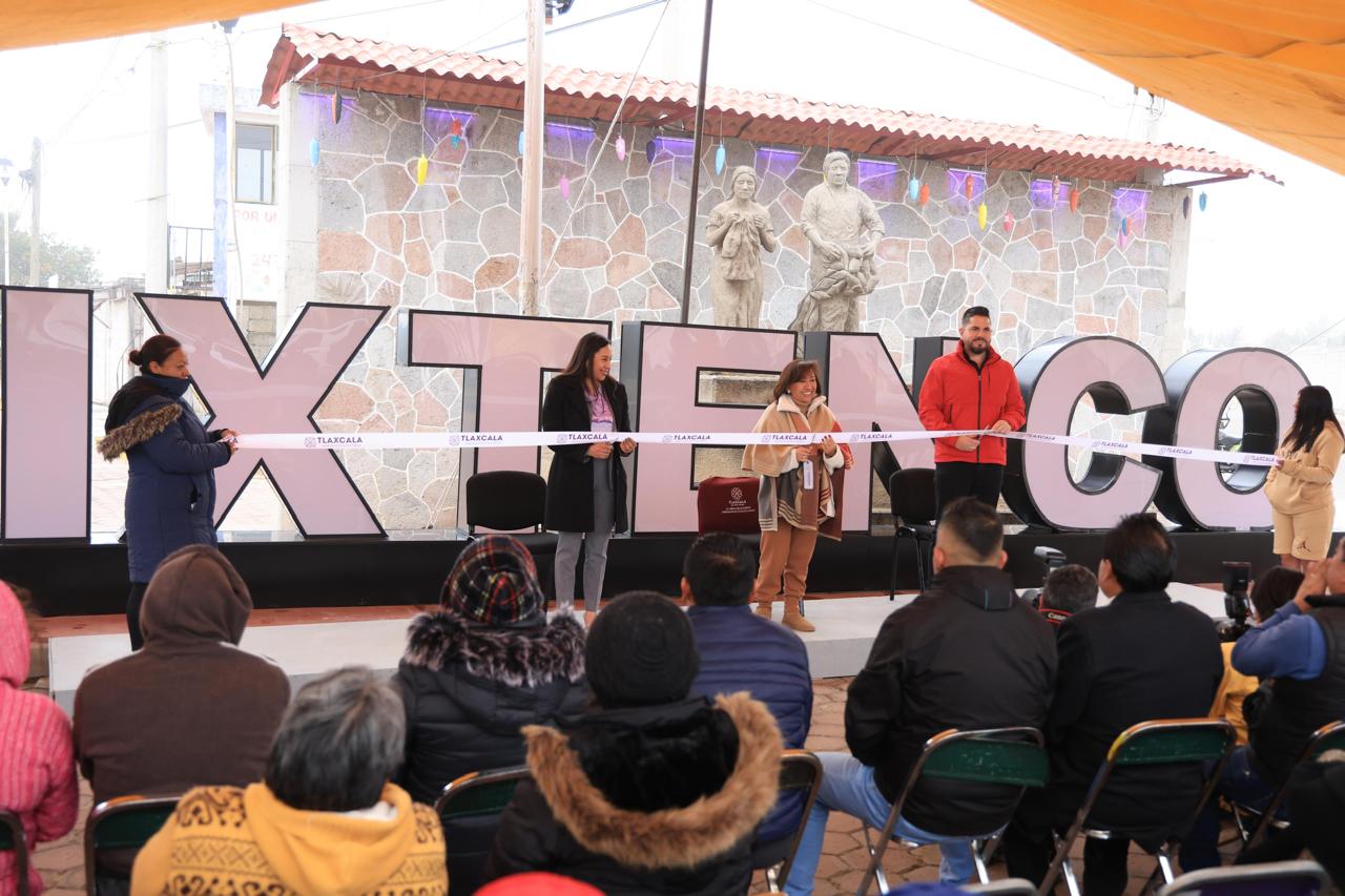 Foto: Cortesía Ixtenco brilla como Pueblo Mágico: letras monumentales y espacios para todos