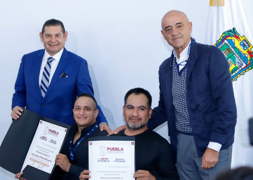 Foto: Cortesía Inspirador: Paratleta poblano entre los 8 mejores del mundo recibe homenaje