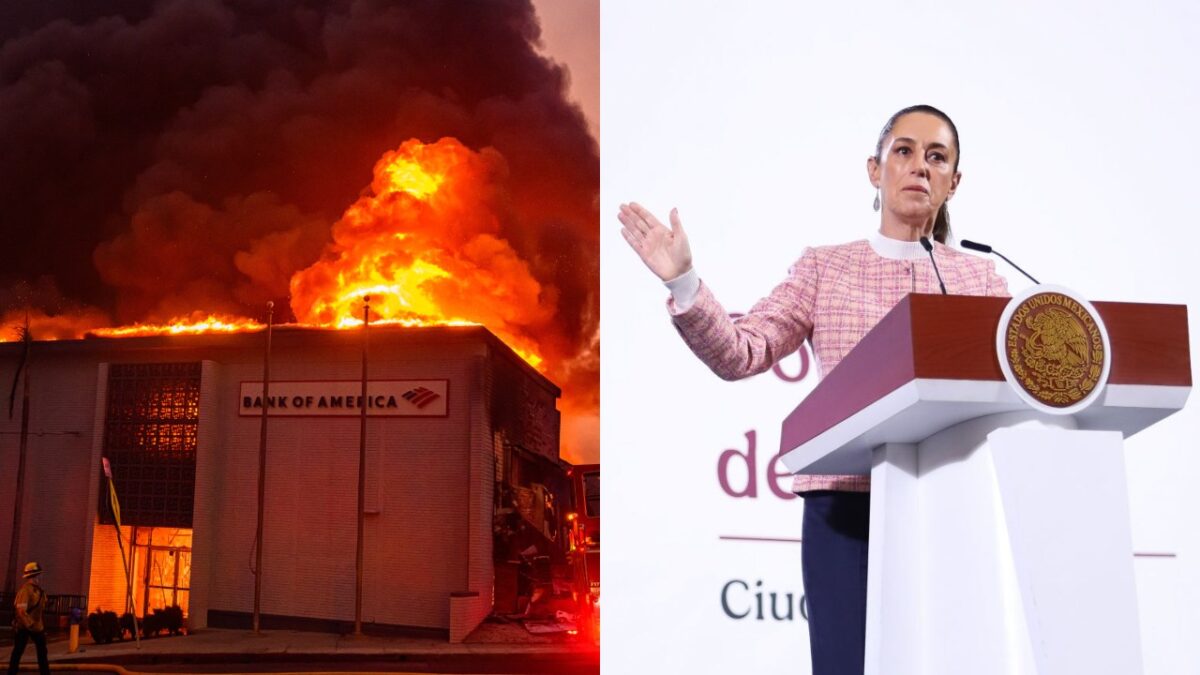 Foto: Cortesía Claudia Sheinbaum Anuncia Apoyo a Mexicanos Afectados por los Incendios en Los Ángeles
