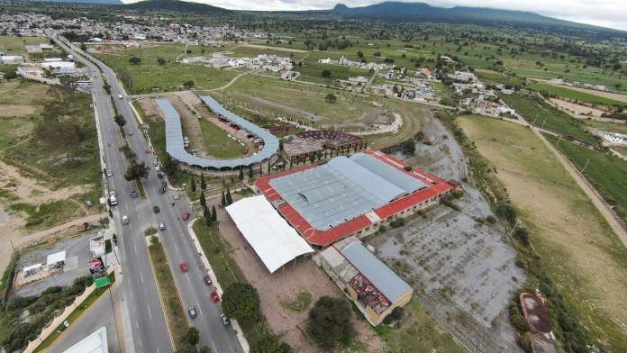 Foto: Cortesía Avanza la construcción de la Central de Abasto en Huamantla con 150 millones de pesos de inversión