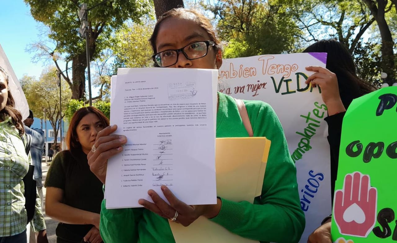 Foto: Cortesía Pacientes renales en Tlaxcala exigen acción urgente para trasplante