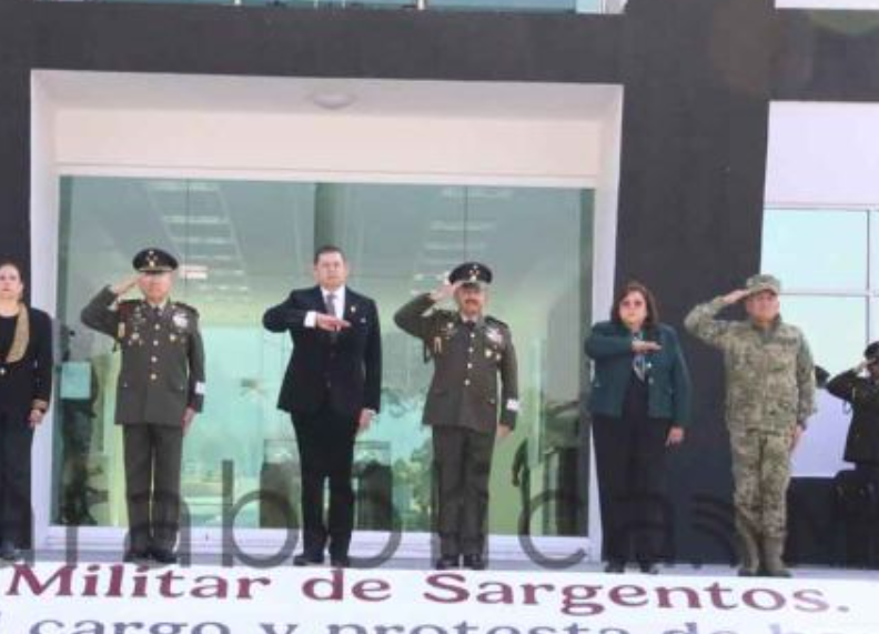 Foto: Cortesía Alejandro Armenta refuerza lazos con las Fuerzas Armadas en Puebla