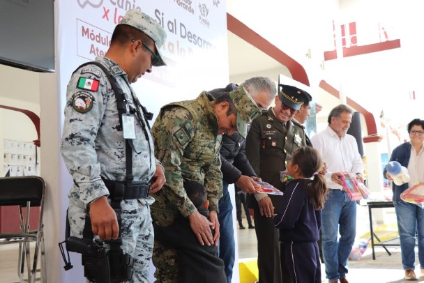 Foto: Cortesía Puebla se suma a campaña nacional de desarme
