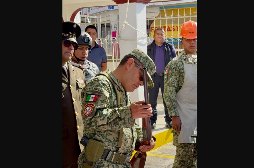Foto: Cortesía Campaña ‘Sí al desarme, sí a la paz’ llega a Puebla: canje de armas y paz