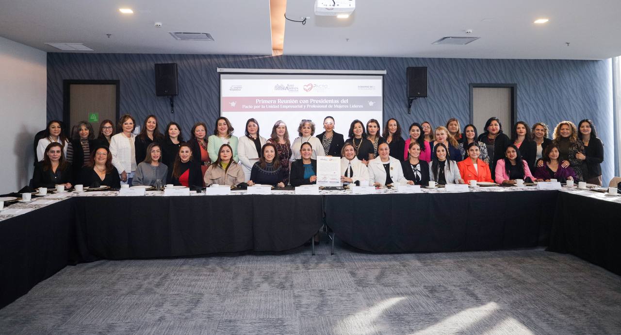 Por: Cortesía Lula Pineda Encabeza Guadalupe Cuautle reunión del Pacto por la Unidad Empresarial y Profesional de Mujeres Líderes
