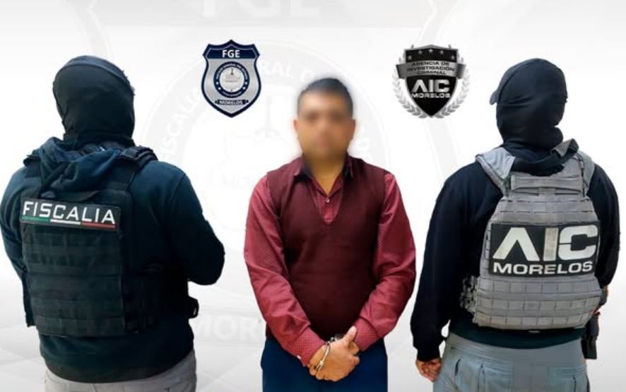 Foto: Cortesía Detienen a hombre acusado de tentativa de feminicidio y secuestro en Morelos