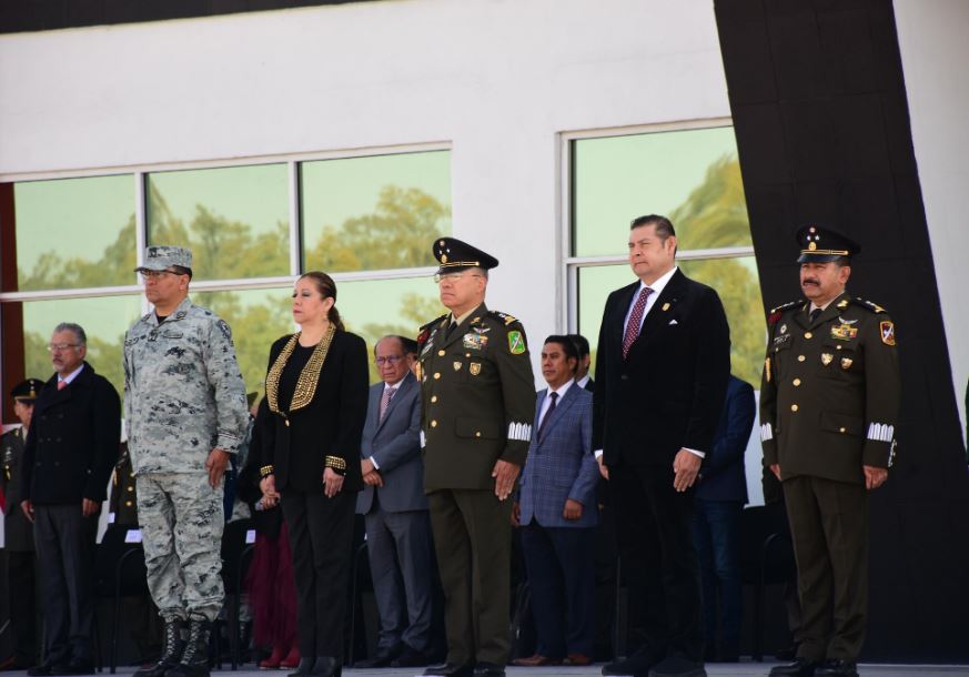 Foto: Cortesía Alejandro Armenta fortalece la seguridad en Puebla con nuevo comandante militar