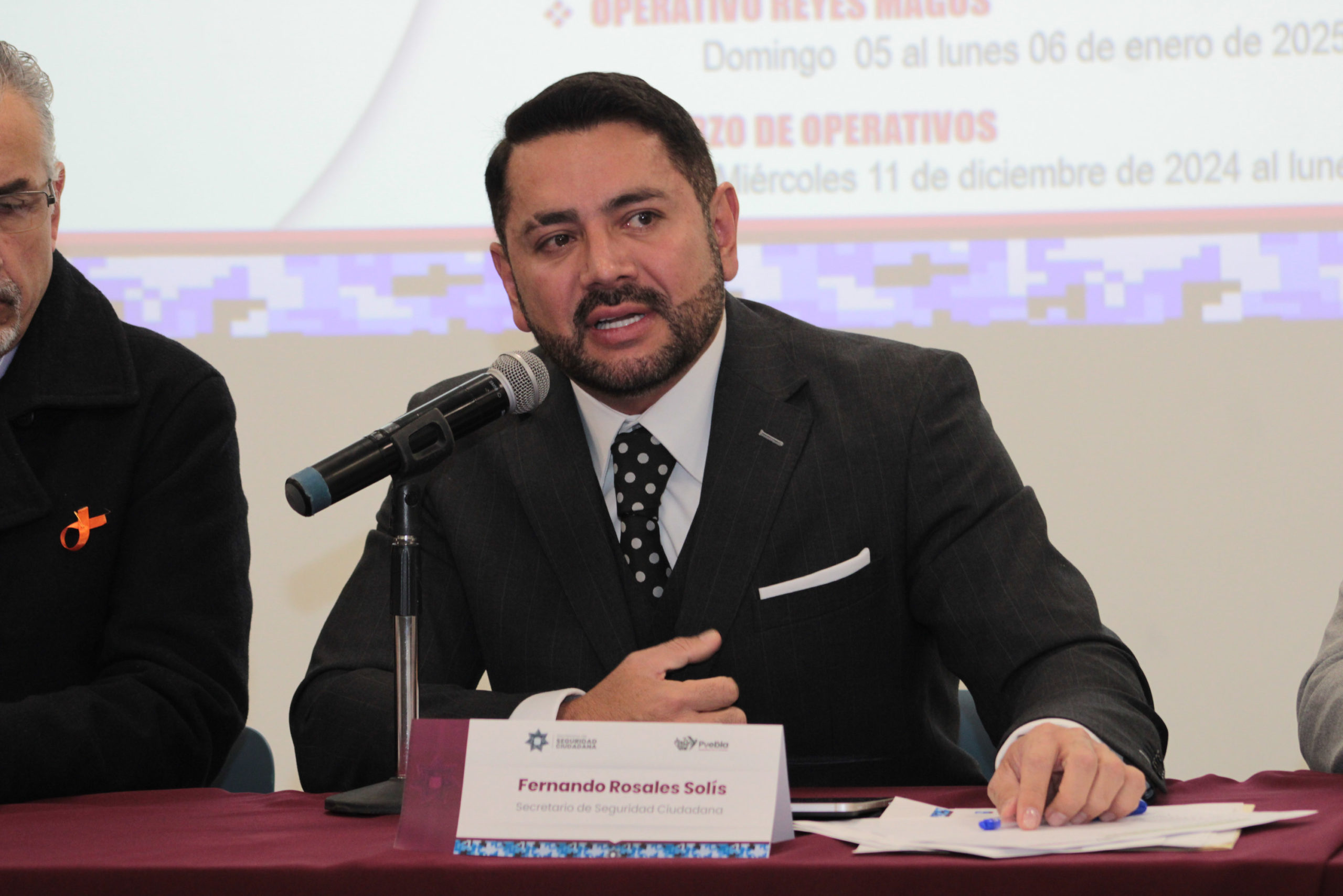 Foto: Cortesía Pepe Chedraui Reafirma Confianza en Fernando Rosales Solís como Titular de la SSC en Puebla